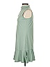 Unbranded Solid Green Casual Dress Size S - photo 5