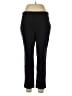 Ellen Tracy Solid Black Active Pants Size L - photo 1