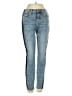7 For All Mankind Stripes Blue Jeans Size 25 waist - photo 1