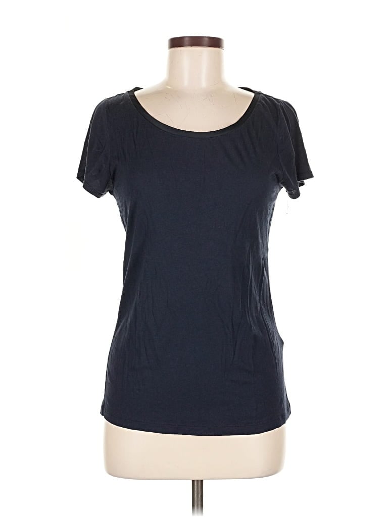 Pre-owned Banana Republic Short Sleeve T-shirt In Blue