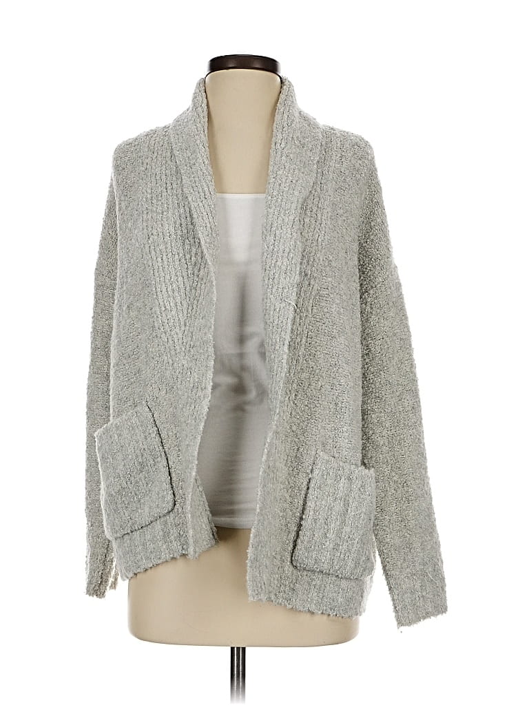 ANN TAYLOR LOFT Pre-owned Cardigan Sweater In Gray