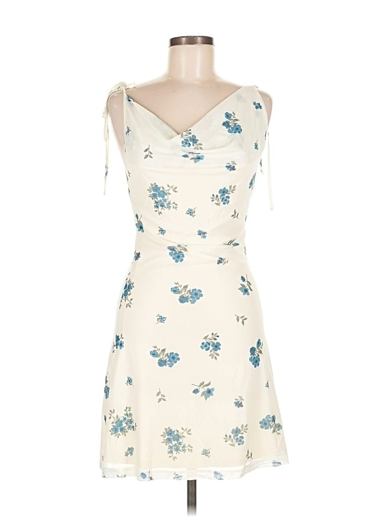 Pre-owned Cider Cocktail Dress In White