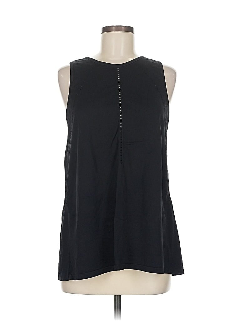 Pre-owned Athleta Sleeveless Blouse In Black