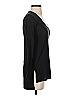 J.Crew 100% Lyocell Black Long Sleeve Top Size XXS - photo 4