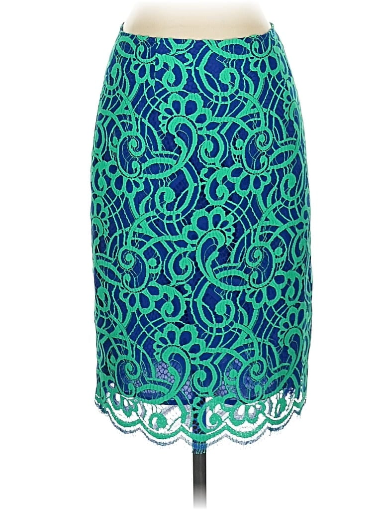 Pre-owned Lilly Pulitzer Formal Skirt In Blue