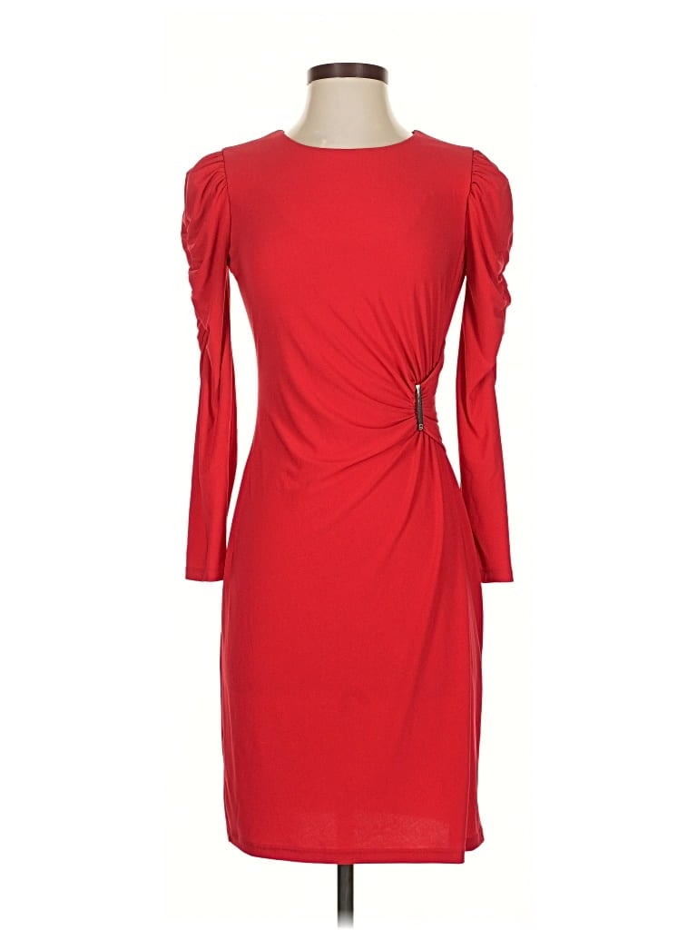 Pre-owned Tommy Hilfiger Cocktail Dress In Red