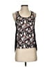 H&M 100% Polyester Black Tank Top Size 4 - photo 1