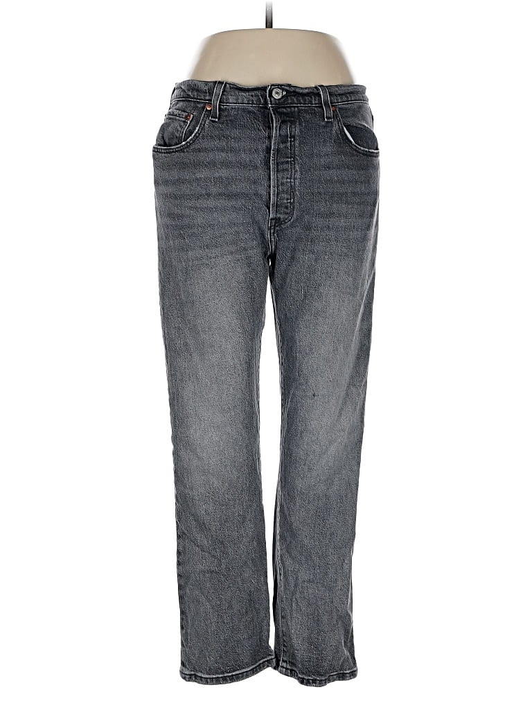 Pre-owned Levi's Jeans In Gray