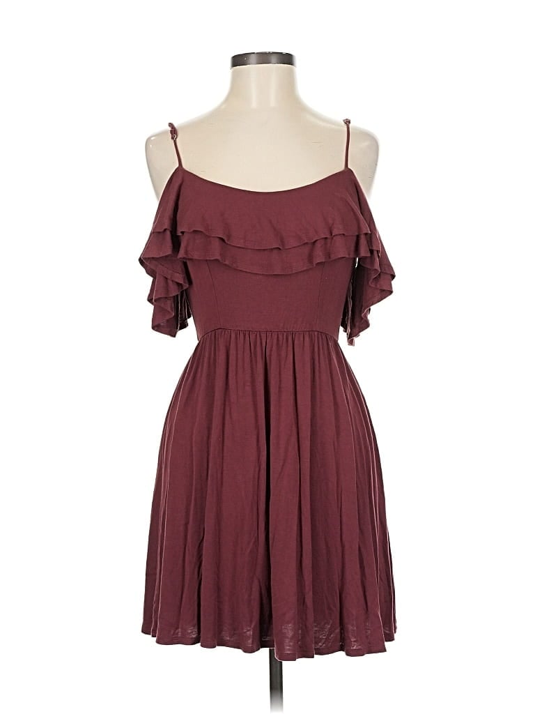 Pre-owned Good Luck Gem Cocktail Dress In Brown