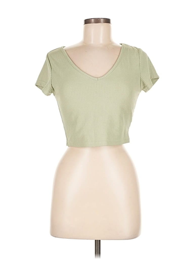 Pre-owned Cider Short Sleeve T-shirt In Green