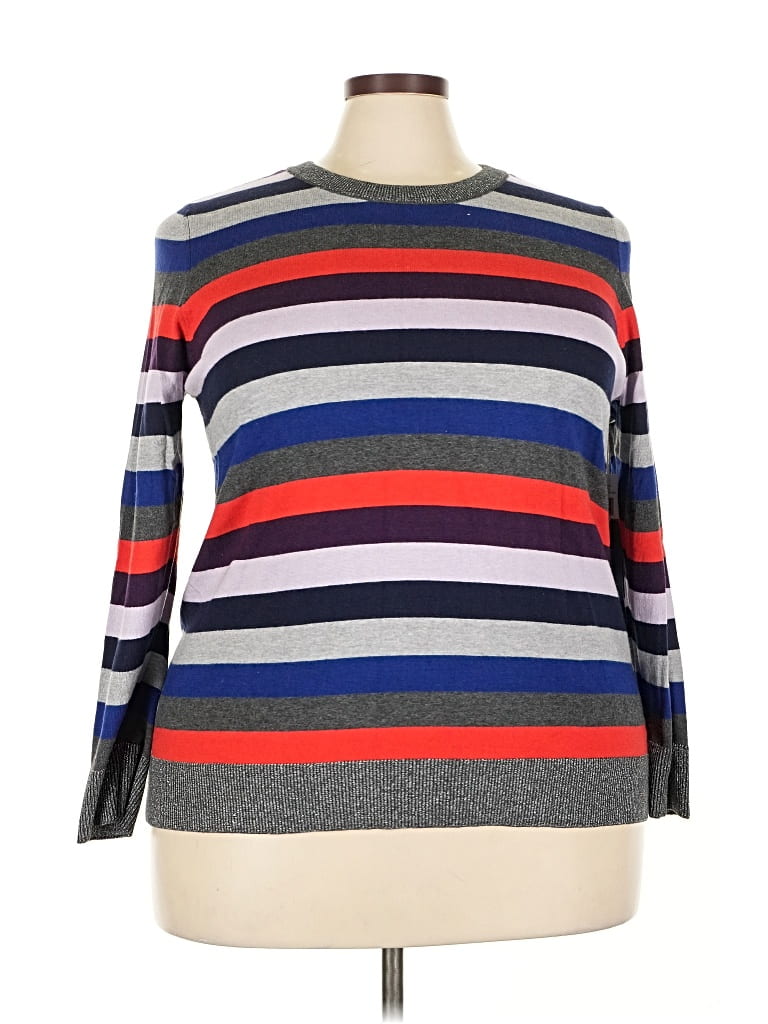 Pre-owned Court & Rowe Pullover Sweater In Blue