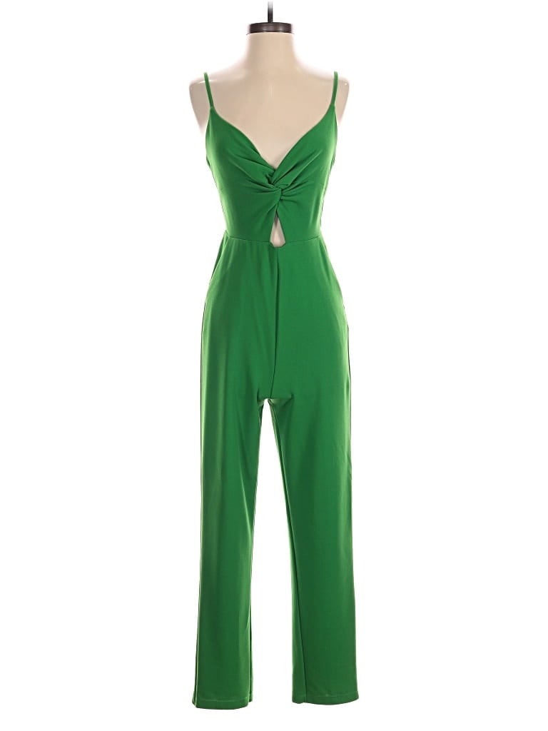 Pre-owned Lush Jumpsuit In Green