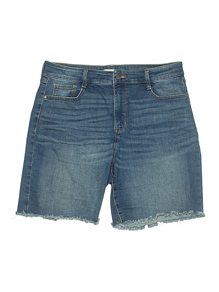 Pre-owned Nine West Denim Shorts In Blue