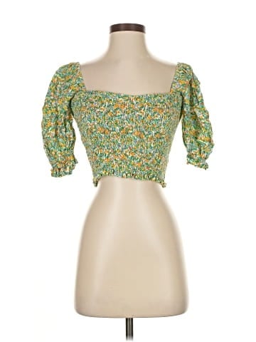 Faithfull the Brand 3/4 Sleeve Blouse (view 1)