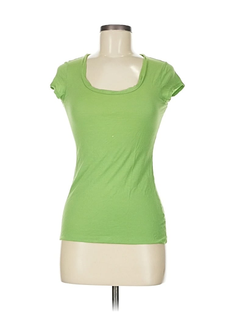 Pre-owned Banana Republic Short Sleeve T-shirt In Green