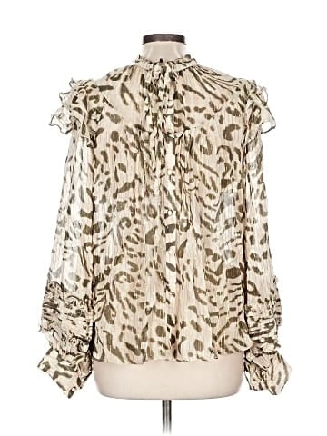 Hemant & Nandita Long Sleeve Blouse (view 2)