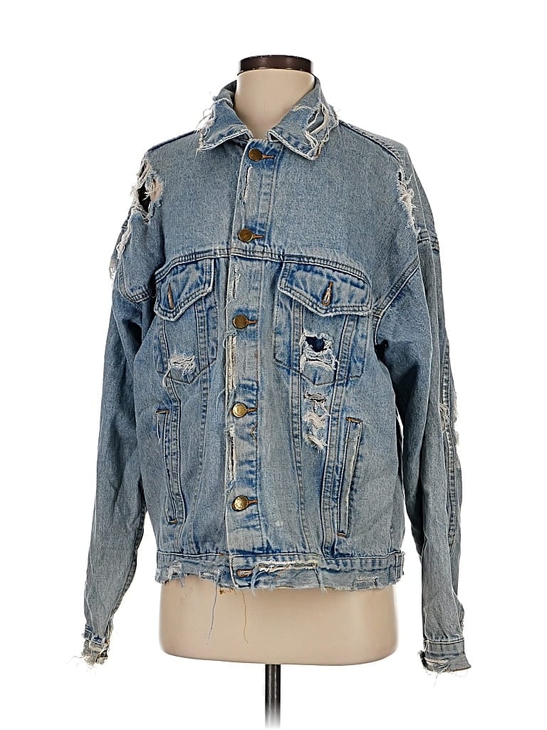 Pre-owned Carmar Denim Jacket In Blue