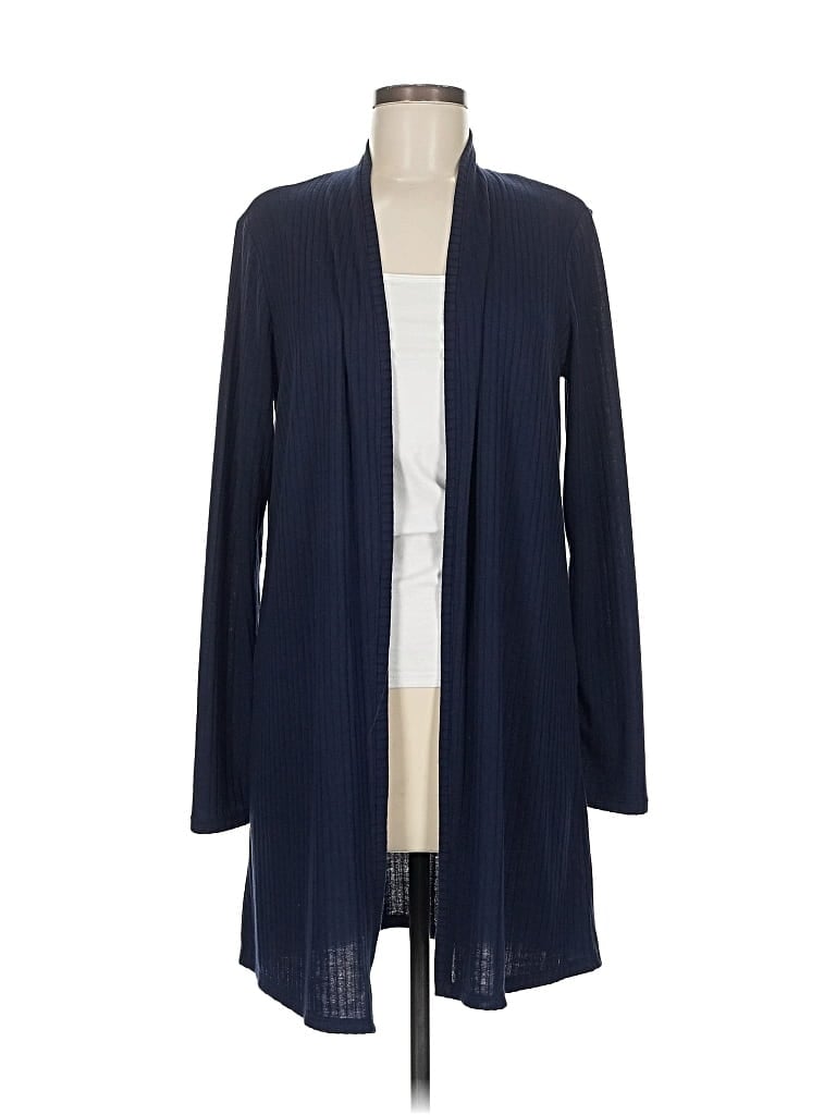 Pre-owned New Directions Cardigan Sweater In Blue