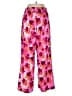 Bar III Floral Pink Casual Pants Size L - photo 2