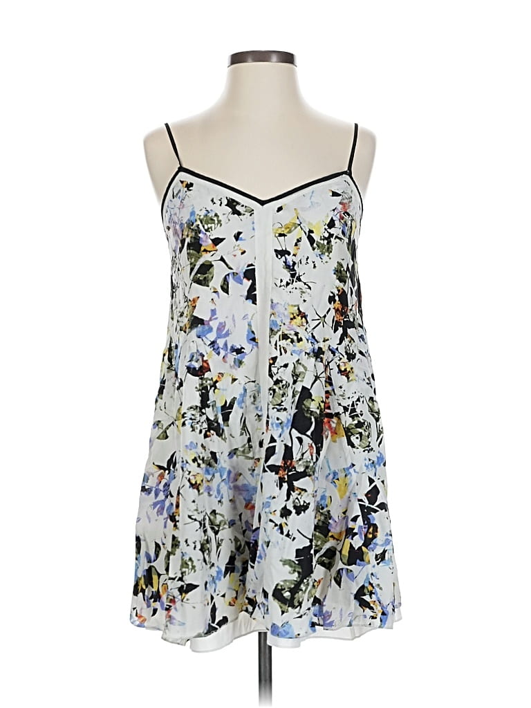 Pre-owned Elizabeth And James Casual Dress In Gray