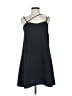 Renvy 100% Polyester Solid Black Casual Dress Size S - photo 1