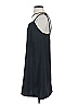 Renvy 100% Polyester Solid Black Casual Dress Size S - photo 5