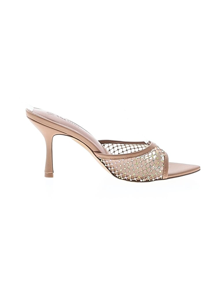 Pre-owned The Drop Sandals In Brown