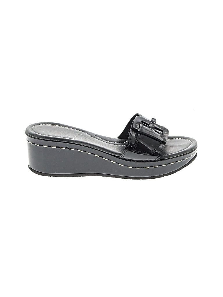 Pre-owned Donald J Pliner Sandals In Black