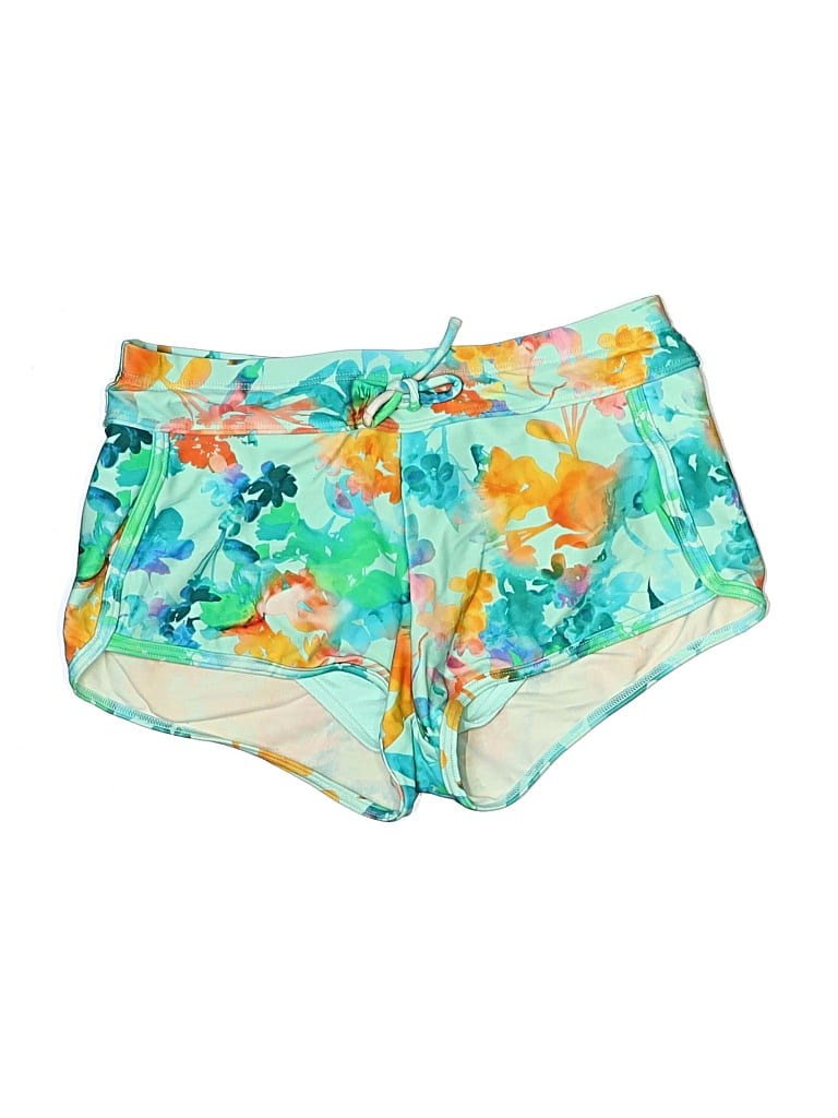 Pre-owned Athleta Girl Kids' Athletic Shorts In Blue