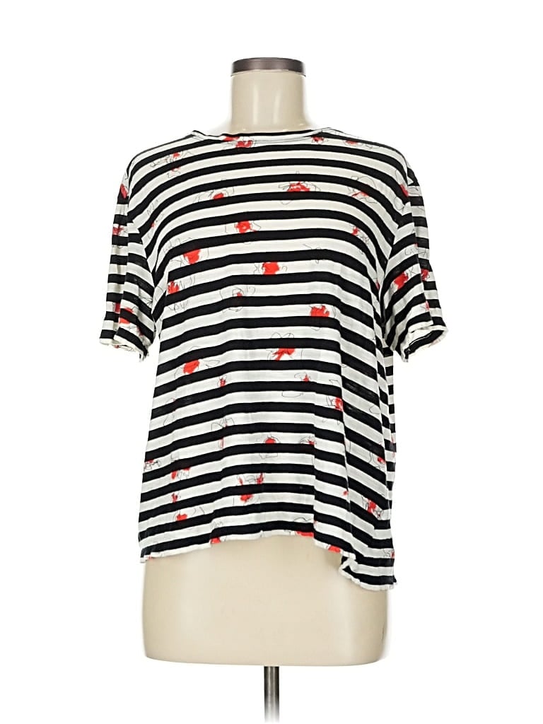 Pre-owned Proenza Schouler Short Sleeve T-shirt In Black