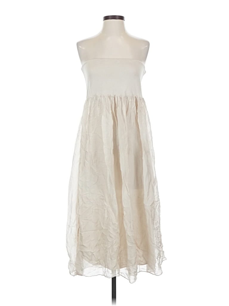 Pre-owned Assorted Brands Formal Skirt In White