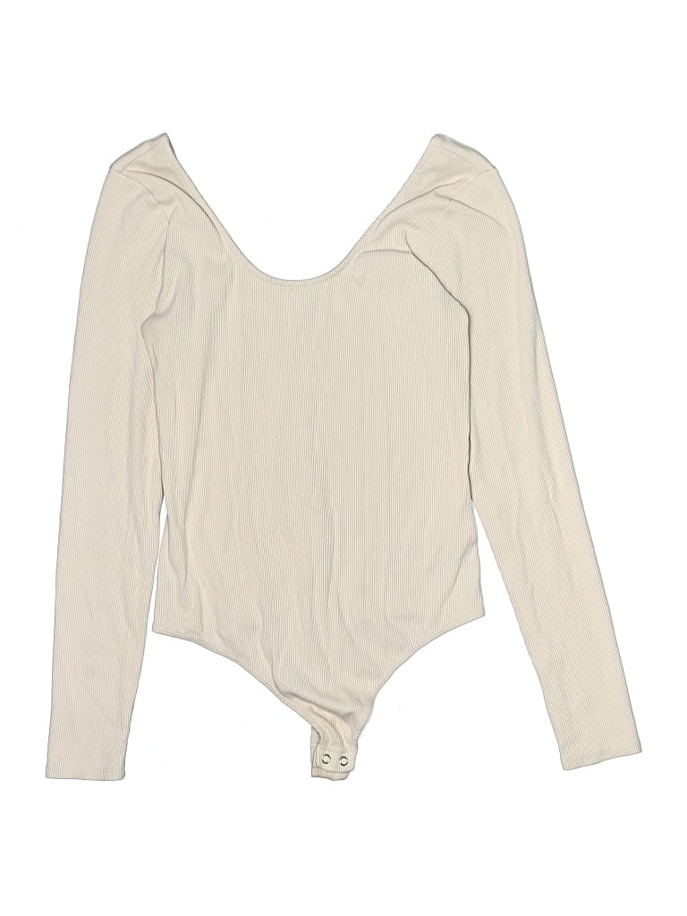 Pre-owned Express Bodysuit In White