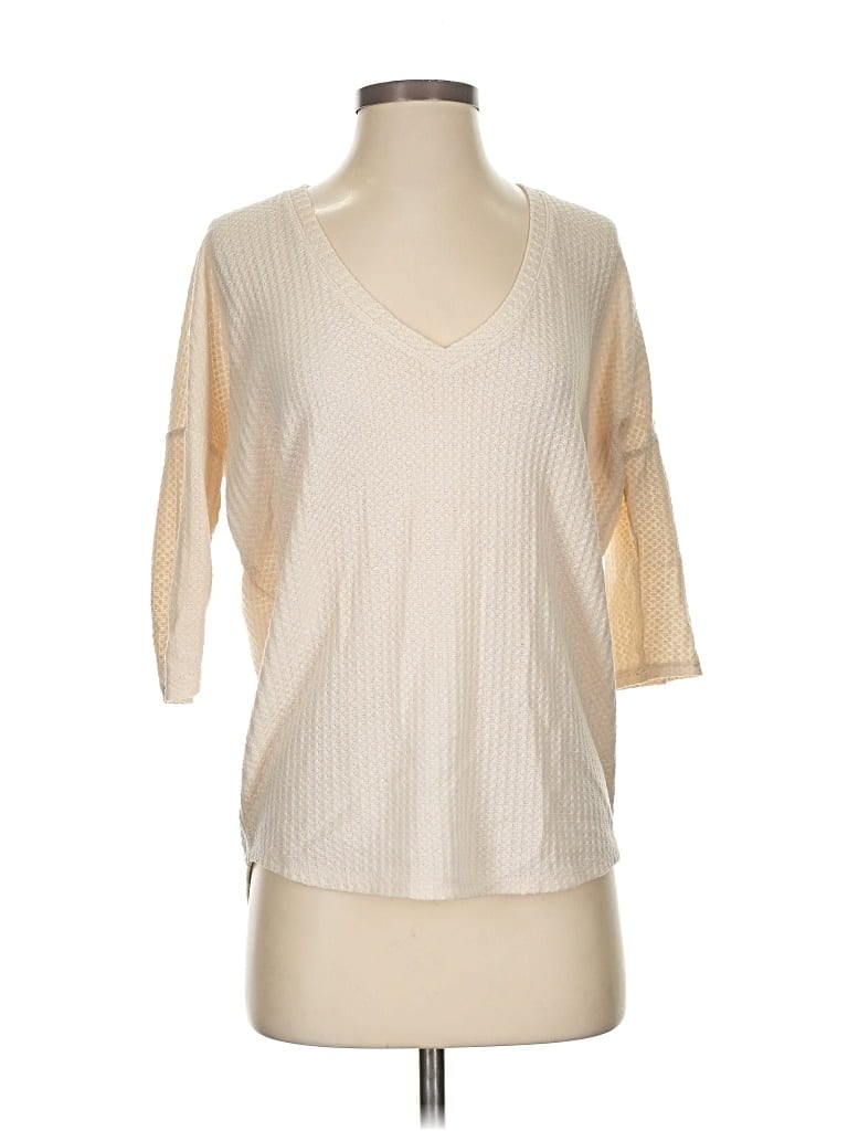 Pre-owned Express One Eleven Pullover Sweater In White