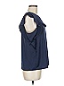 OUTERKNOWN 100% Recycled Polyester Blue Sleeveless Blouse Size M - photo 4
