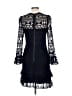 Parker 100% Polyester Blue Cocktail Dress Size L - photo 2