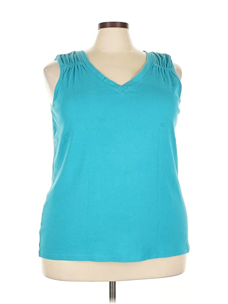 Pre-owned Venezia Sleeveless T-shirt In Blue