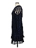Parker 100% Polyester Blue Cocktail Dress Size L - photo 5