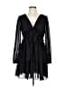 MICHAEL Michael Kors 100% Polyester Polka Dots Black Cocktail Dress Size L - photo 1
