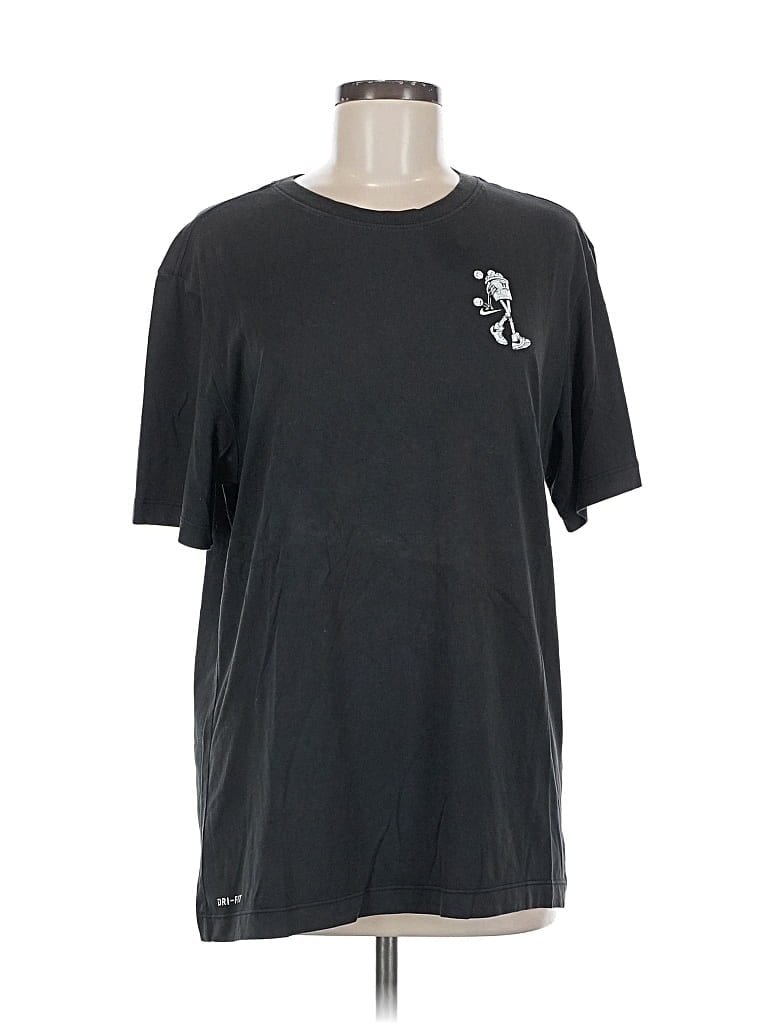 Pre-owned Nike Short Sleeve T-shirt In Black
