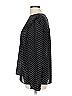 MICHAEL Michael Kors 100% Polyester Polka Dots Black Long Sleeve Blouse Size L - photo 5