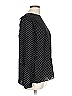MICHAEL Michael Kors 100% Polyester Polka Dots Black Long Sleeve Blouse Size L - photo 4