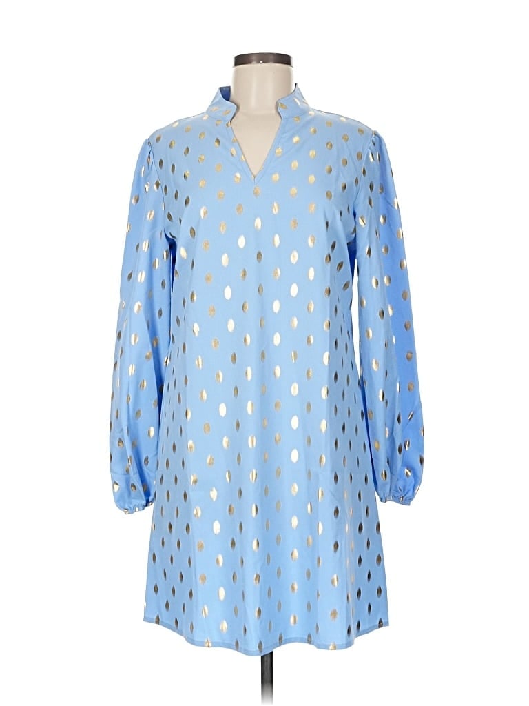 Pre-owned Shein Casual Dress In Blue