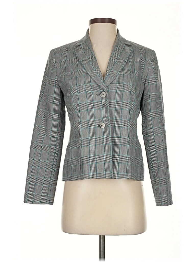 Pre-owned Pendleton Wool Blazer Jacket In Gray