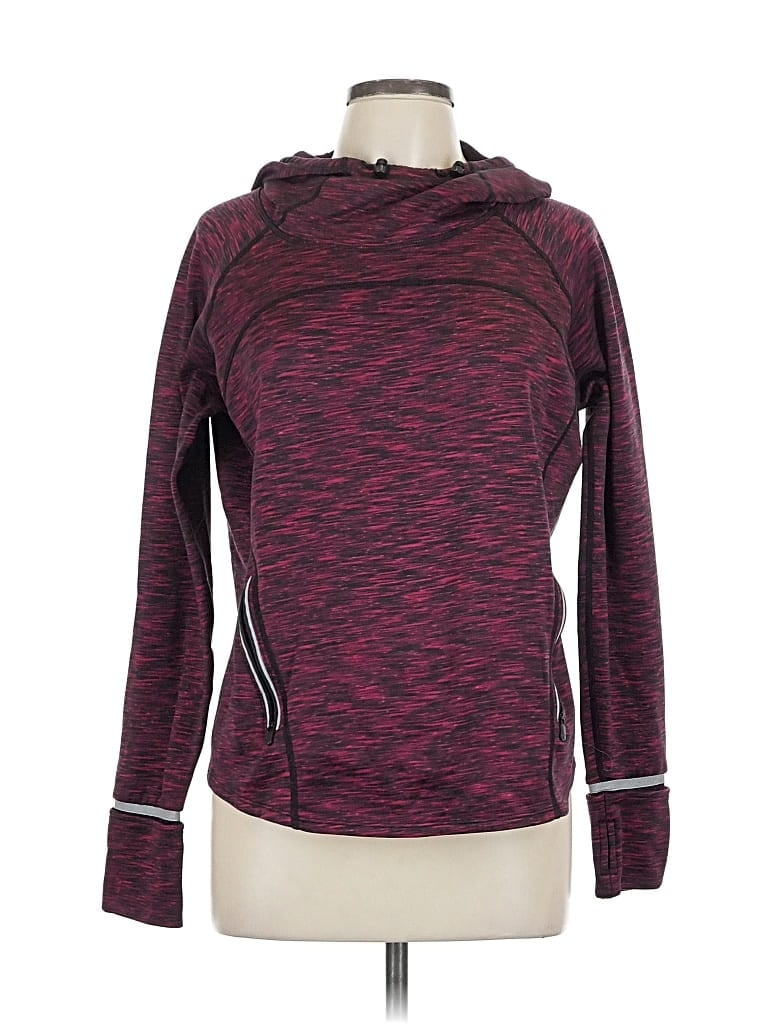 Pre-owned Gap Fit Pullover Sweater In Burgundy