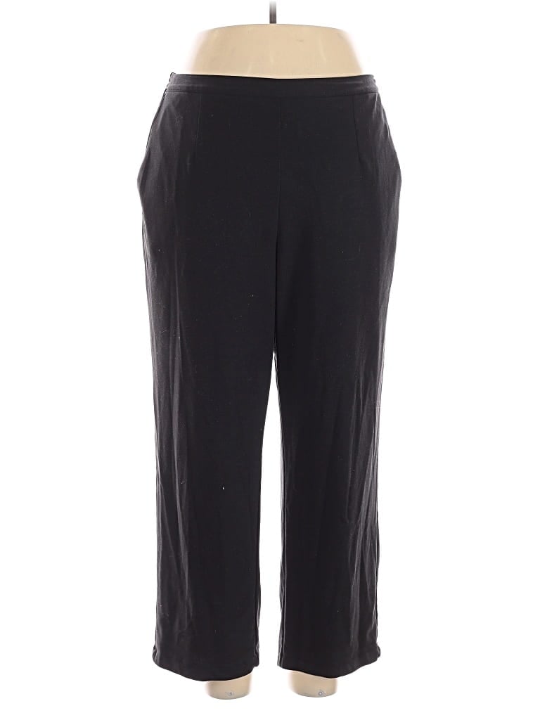 Pre-owned Alfred Dunner Casual Pants In Black