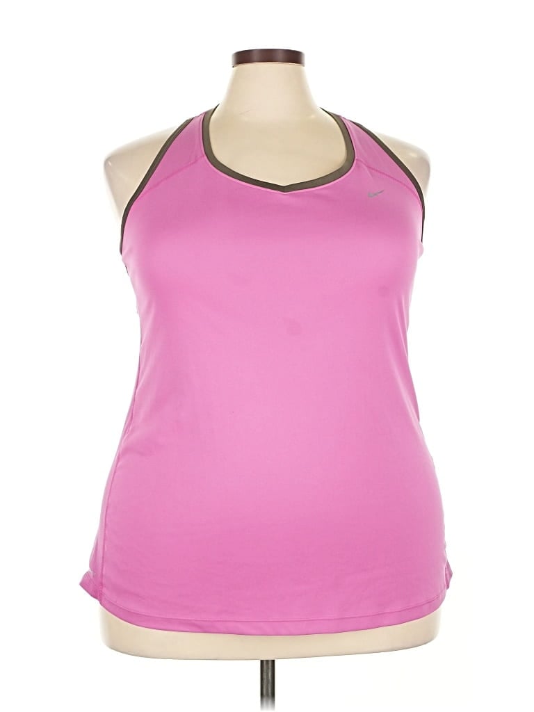 Pre-owned Nike Active Tank Top In Pink