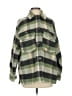 Zara Plaid Green Coat Size S - photo 1