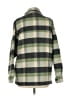 Zara Plaid Green Coat Size S - photo 2