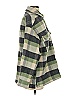 Zara Plaid Green Coat Size S - photo 4