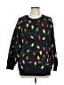 Torrid Hearts Black Pullover Sweater Size Lg Plus (0) - photo 1